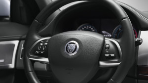 Jaguar steering wheel